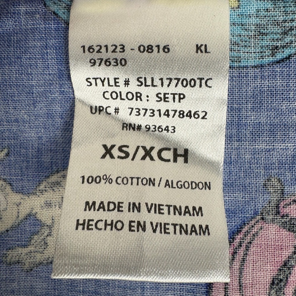 Dr. Seuss Scrub Top What Pet Should I Get? Cotton Blue Womens XS - Picture 5 of 9